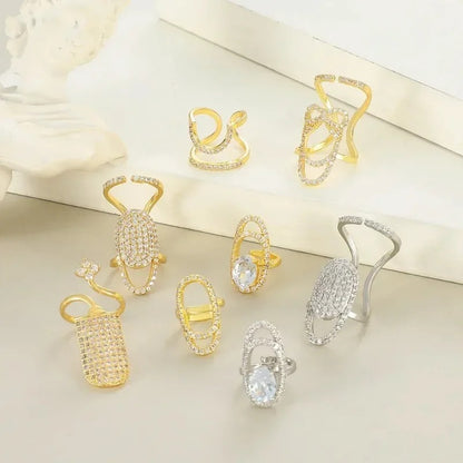 Nail Tip Rings Set