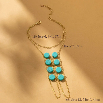 Turquoise Hand Chain